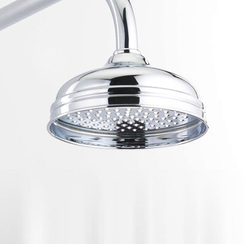 6 inch Traditional Shower Head in Chrome