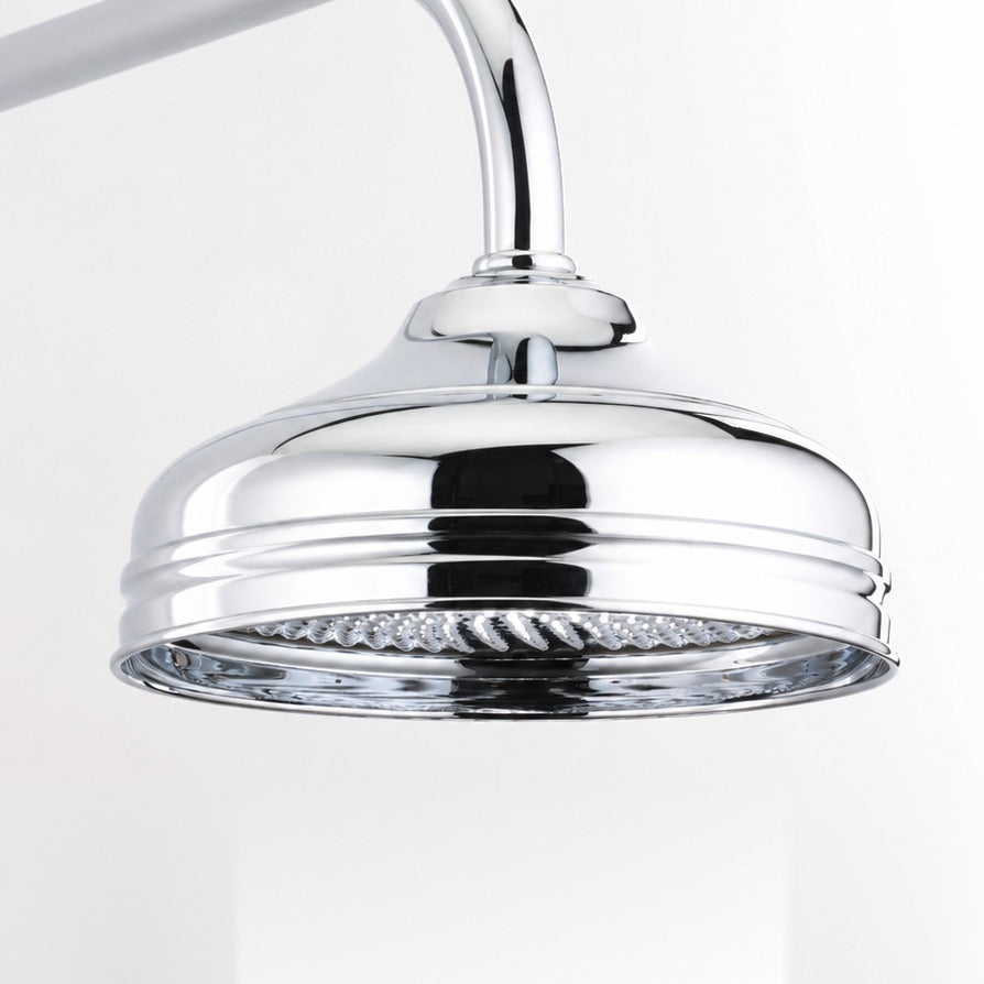 8 inch Traditional Shower Head in Chrome