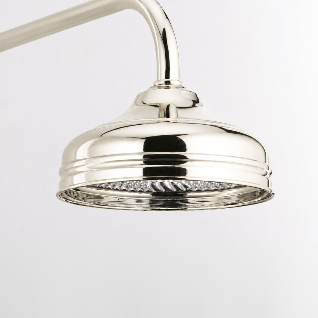 8 inch Traditional Shower Head in Nickel