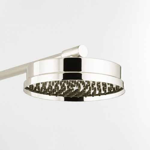 8 inch Modern Easy Clean Shower Head in Nickel