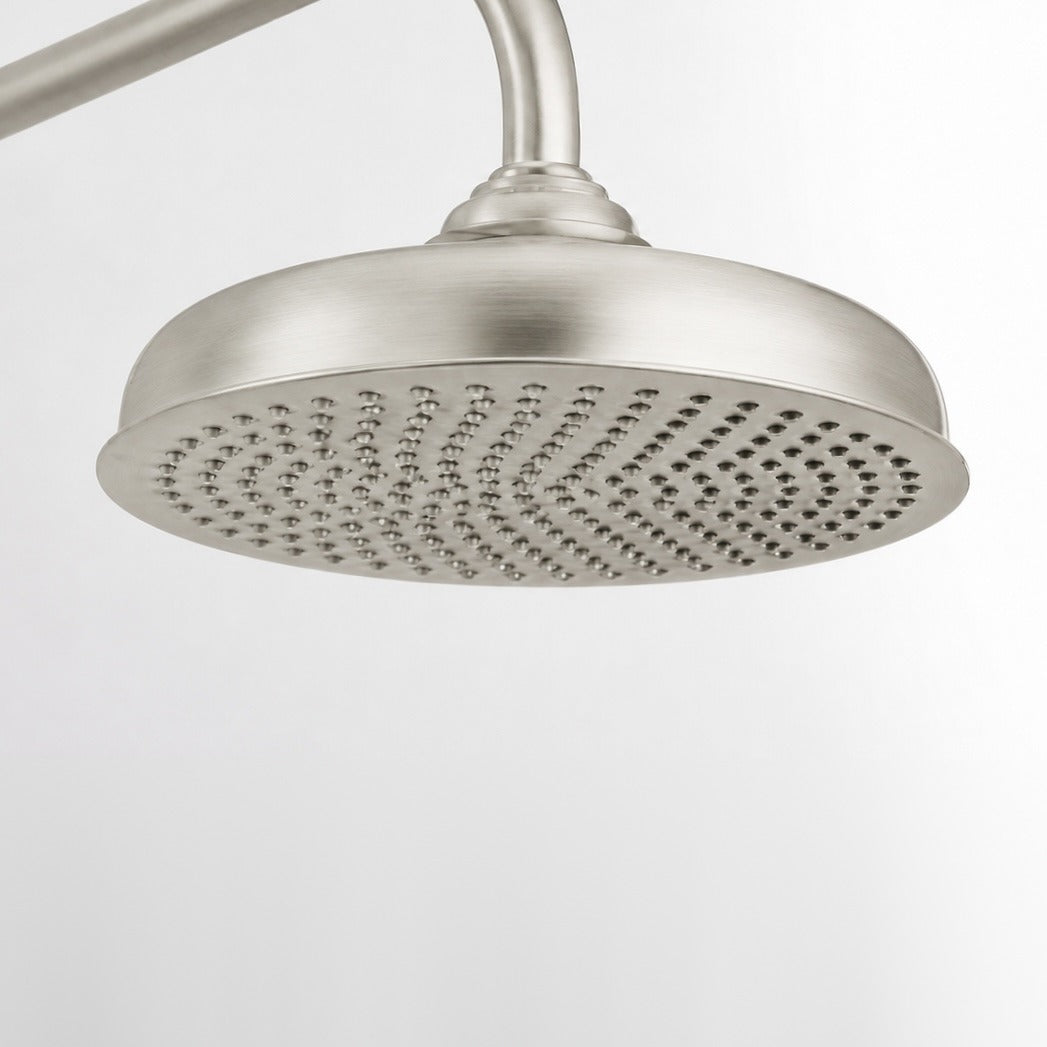 The Signature 10 inch Shower Head in Brushed Nickel