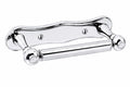 Dog Bone Toilet Roll Holder in Chrome