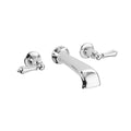 Wall 220mm 3-Hole Bath Mixer Tap